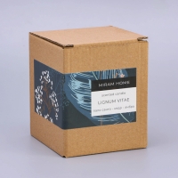 Свеча ароматическая в стекле "LIGNUM VITAE", пало санто, кедр и амбра, 200 г