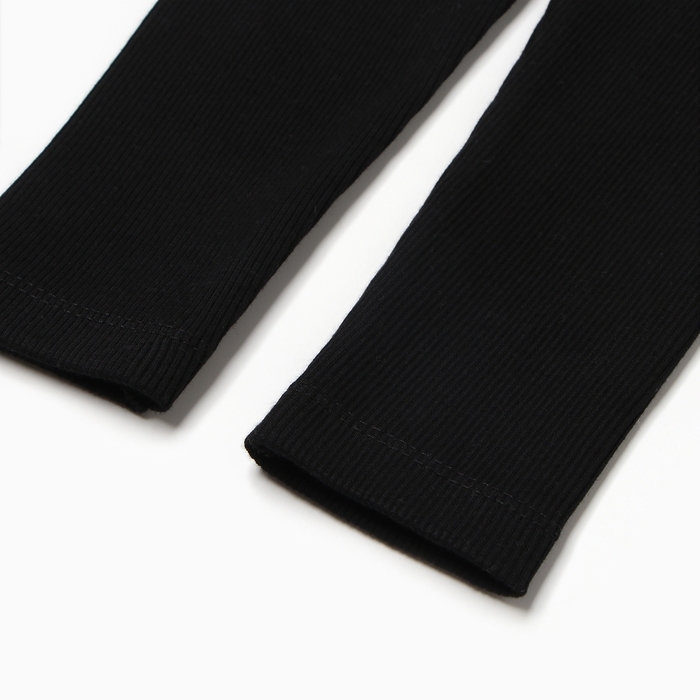 Лосины для девочки, цвет чёрный, рост 104 см Лосины для девочки, цвет чёрный, рост 104 см