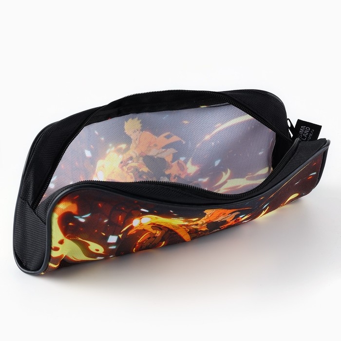 Пенал школьный текстильный &laquo;1 сентября: Мото аниме&raquo; , 20 х 8 х 4 см