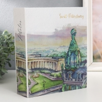 Фотоальбом на 200 фото 10х15 см, пластик. листы "SPb" Санкт-Петербург. Дом Зингера Фотоальбом на 200 фото 10х15 см, пластик. листы "SPb" Санкт-Петербург. Дом Зингера