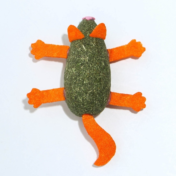 Игрушка для кошек «Кот» из кошачьей мяты, 8 х 2.5 см Игрушка для кошек «Кот» из кошачьей мяты, 8 х 2.5 см