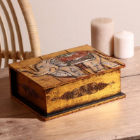 Шкатулка "Слоник" 24х18х9 см