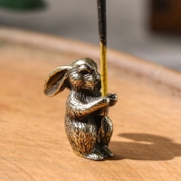 Подставка для благовоний "Кролик", 3х2,5 см Подставка для благовоний "Кролик", 3х2,5 см