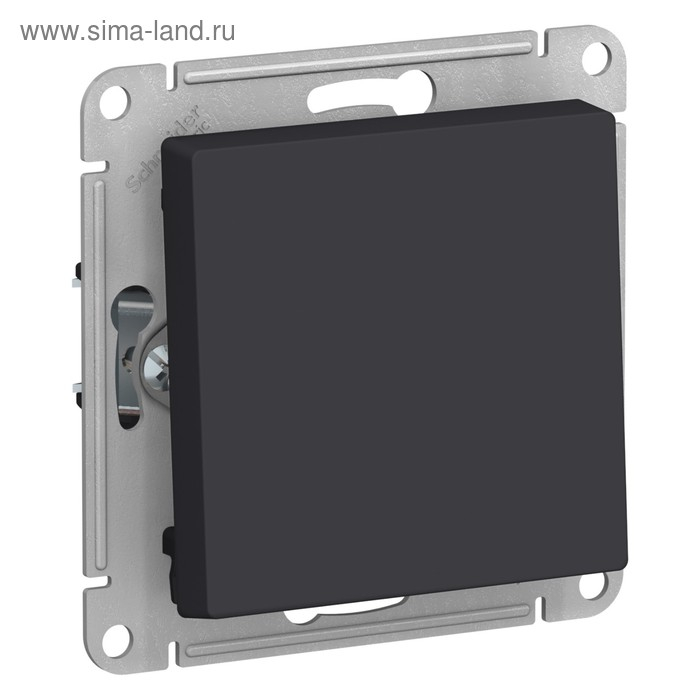 Выключатель SE ATLASDESIGN, 10 А, 1 клавиша, IP20, скрытый, карбон, ATN001011 Выключатель SE ATLASDESIGN, 10 А, 1 клавиша, IP20, скрытый, карбон, ATN001011