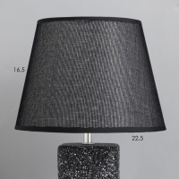 Лампа настольная "Дзин" 1х40Вт Е14 черный 22х22х36см Лампа настольная "Дзин" 1х40Вт Е14 черный 22х22х36см