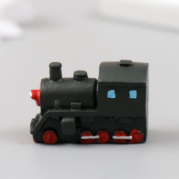Фигурка для флорариума полистоун Фигурка для флорариума полистоун "Ретро поезд" 4х1,5х2,5 см