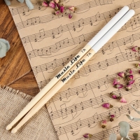 Барабанные палочки Music Life, 7А, клен, белые Барабанные палочки Music Life, 7А, клен, белые