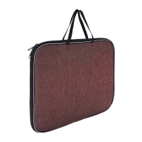 Папка с ручками текстильная А4, Calligrata "Офис", для бумаг, для офиса, нейлон 600D, лён, коричневая, ПМ/1, 350 х 270 х 20 мм Папка с ручками текстильная А4, Calligrata "Офис", для бумаг, для офиса, нейлон 600D, лён, коричневая, ПМ/1, 350 х 270 х 20 мм