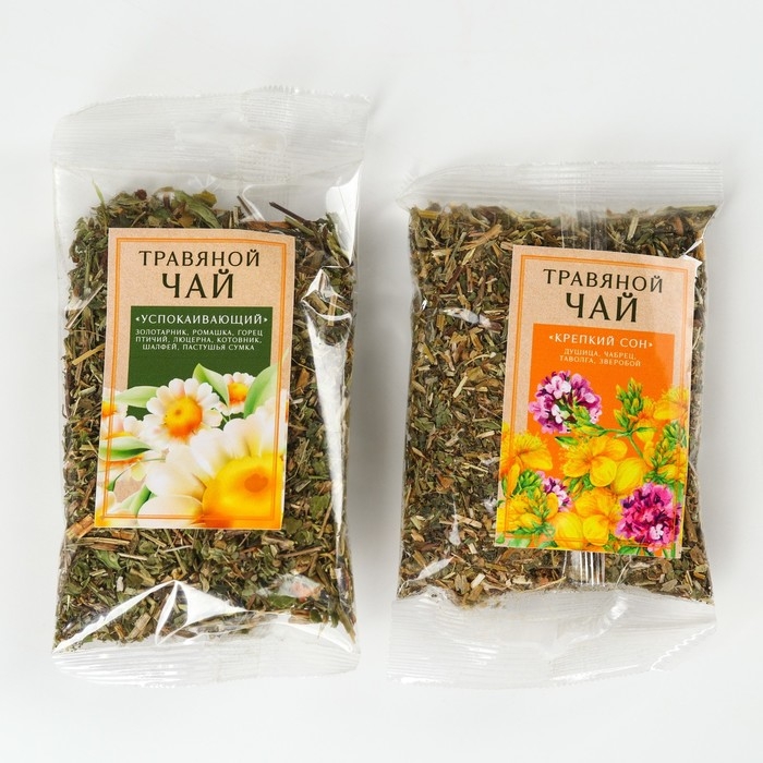 Набор &laquo;Здоровья и процветания&raquo;: сбитень 250 мл., чай травяной 100 г (2 шт. х 50 г).