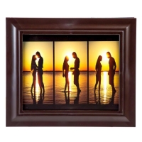 Ключница "Влюбленная пара" Венге 26,5х31,5х4,5 см Ключница "Влюбленная пара" Венге 26,5х31,5х4,5 см