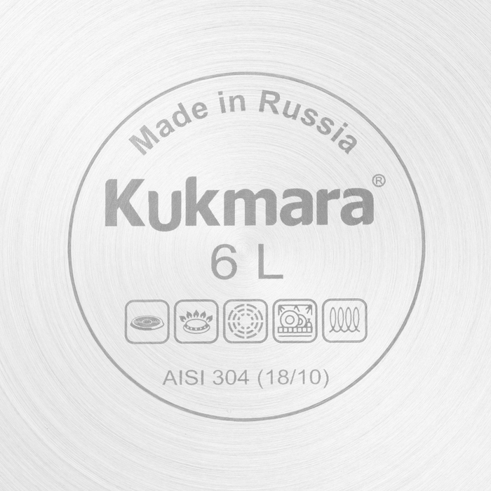 Мантоварка 3в1, 6 л, d=26 см, 3 секции, стеклянная крышка, капсульное дно, индукция