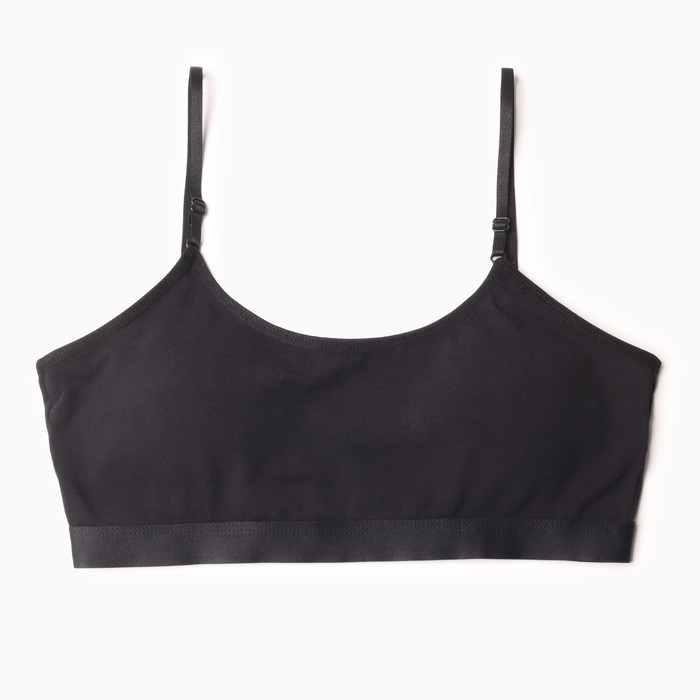 Топ женский, цвет чёрный, размер 42 (S)