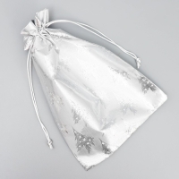 Мешочек подарочный парча &laquo;С Новым Счастьем&raquo;, 20 х 30 см +/- 1.5 см, Новый год