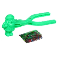 Новогодний подарок. Снежколеп-песколеп &laquo;Дед Мороз&raquo;, 22 &times; 8 &times; 4 см + Новогодние конфетти 15 г, МИКС, на новый год