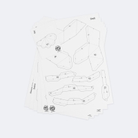 Новогодний набор для создания полигональной фигуры &laquo;Новый год: Снеговик&raquo;