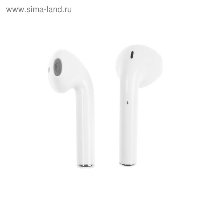 Наушники беспроводные Luazon i12, TWS, BT 5.0, 35/300 мАч, сенсор, глянцевые, белые