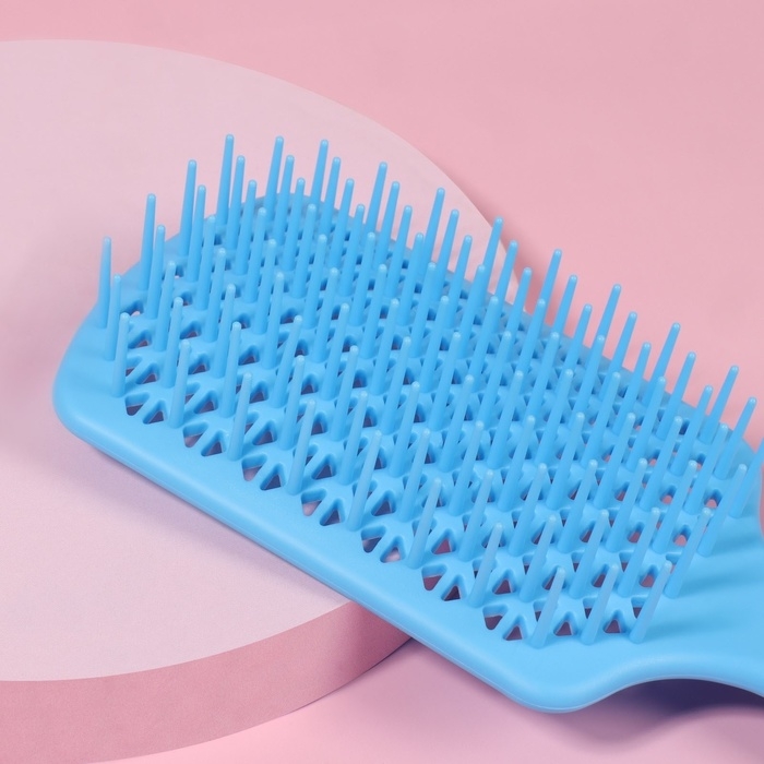 Расчёска массажная, вентилируемая, 7 × 22 см, цвет МИКС Расчёска массажная, вентилируемая, 7 × 22 см, цвет МИКС