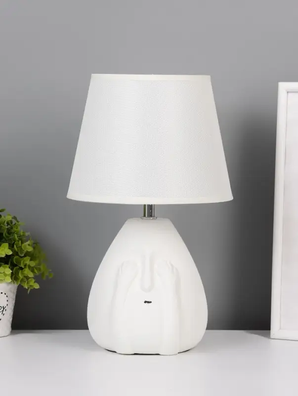 Лампа настольная &laquo;Тики&raquo; E14. 1х40Вт, белый, RISALUX