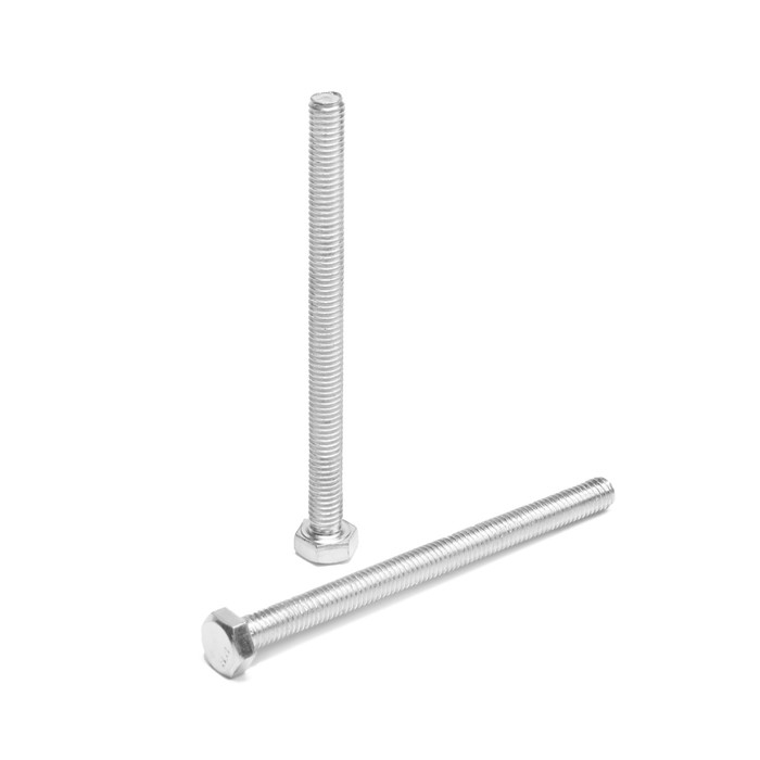 Болт ТУНДРА, оцинкованный, DIN 933, класс прочности 8.8, М6х80 мм, 5 кг Болт ТУНДРА, оцинкованный, DIN 933, класс прочности 8.8, М6х80 мм, 5 кг