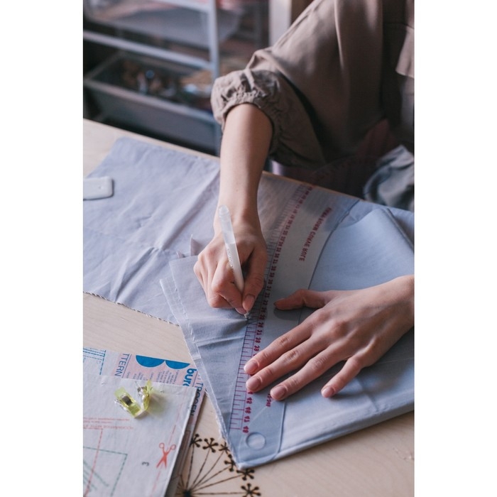 Ручка для джинсовой ткани термоисчезающая, цвет белый Ручка для джинсовой ткани термоисчезающая, цвет белый