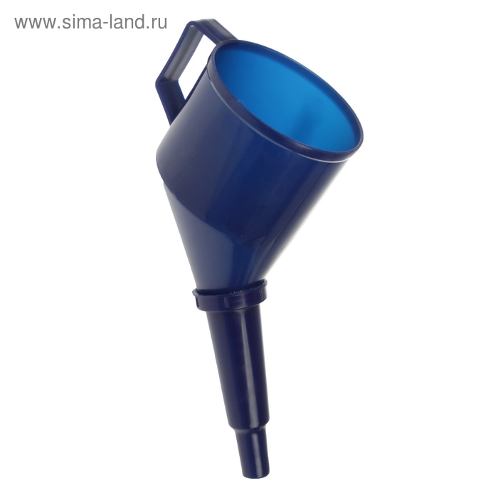 Воронка заливная с угловым носиком, с сеткой, разборная, диаметр 123 мм, длина 325 мм, МИКС