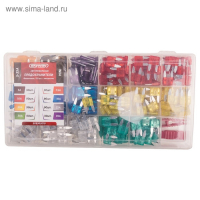 Предохранитель флажковый Skyway, "мини", 5-35А, в пластиковой коробке, набор 510шт , S09302010 Предохранитель флажковый Skyway, "мини", 5-35А, в пластиковой коробке, набор 510шт , S09302010