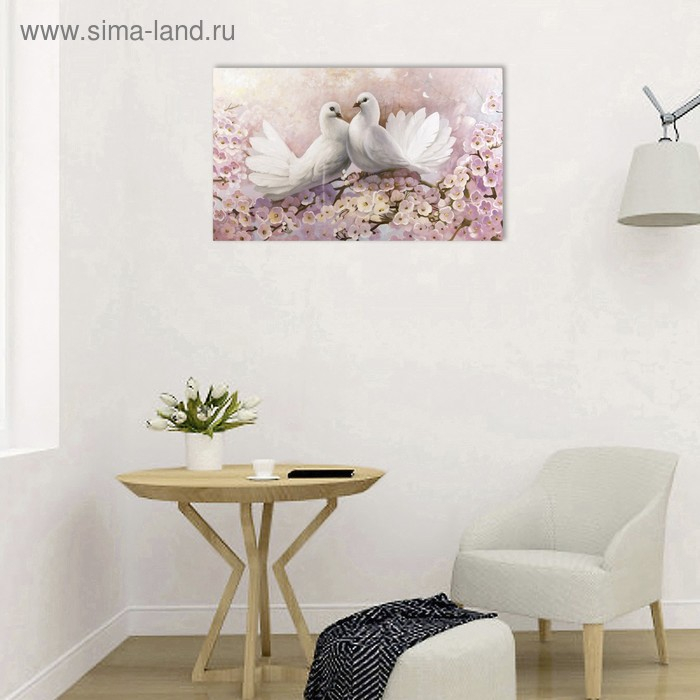 Картина на холсте Картина на холсте "Красота птиц" 60*100 см