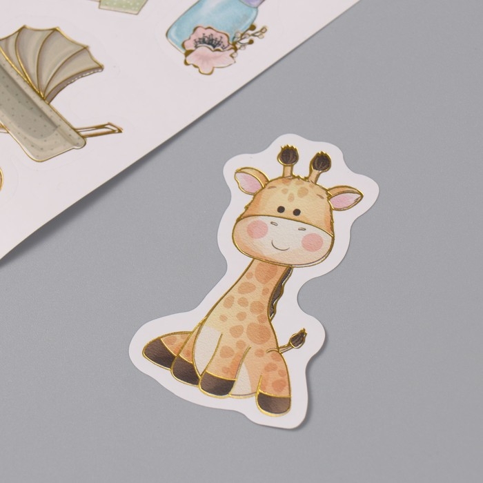 Фотоальбом 25 листов (наклейки+кольца) Фотоальбом 25 листов (наклейки+кольца) "Для малыша. Первый альбом" 19х27х3 см