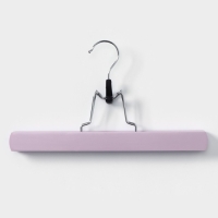 Вешалки для брюк и юбок LaDо́m Brillant, 30&times;17&times;2,4 см, 2 шт, деревянные, цвет розовый