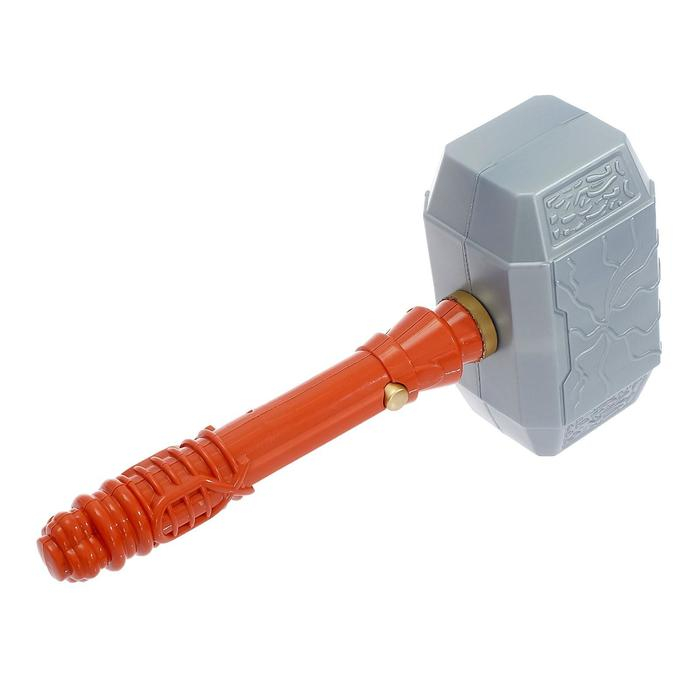 Оружие супергероя &laquo;Мощный молот&raquo;, световые, звуковые эффекты