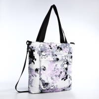 Шопер на молнии, цвет розовый