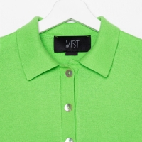 Джемпер поло MIST, р. 40-42, зеленый Джемпер поло MIST, р. 40-42, зеленый