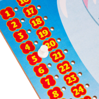 Обучающая доска, календарь &laquo;Милый зайка&raquo; 27х20 см