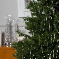 Гирлянда «Конский хвост» 20 нитей по 2 м, IP20, серебристая нить, 400 LED, свечение белое, 12 В Гирлянда «Конский хвост» 20 нитей по 2 м, IP20, серебристая нить, 400 LED, свечение белое, 12 В