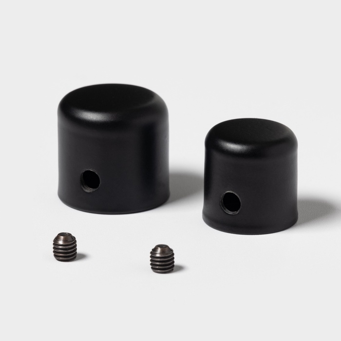 Карниз однорядный кованый, 160-300 см, телескопический, металл, черный