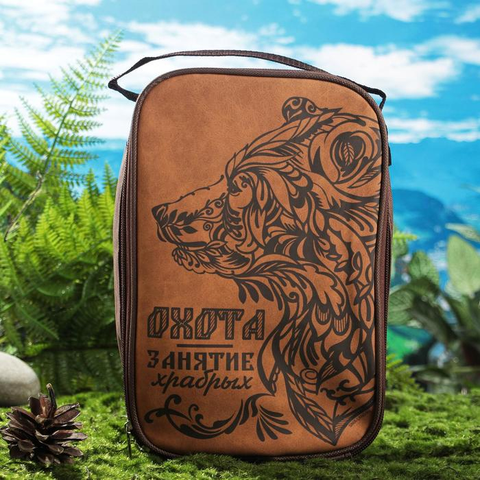 Набор &laquo;Охота - занятие храбрых&raquo;, термос 500 мл, кружка 2 шт
