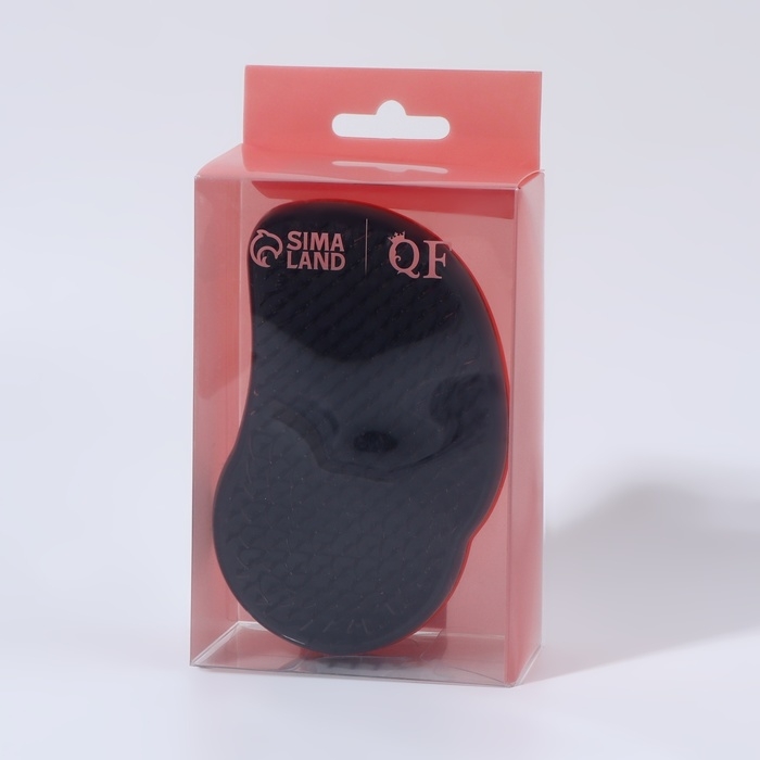 Расчёска массажная, 7,5 × 12,5 см, цвет оранжевый Расчёска массажная, 7,5 × 12,5 см, цвет оранжевый