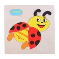 Рамки-вкладыши &laquo;Животные, насекомые&raquo; 15 &times; 15 &times; 0,5 см, МИКС