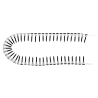 Лента с саморезами ТУНДРА, для насадки на шуруповерт, 50 саморезов, 3.5 х 25 мм