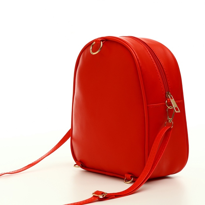 Рюкзак детский на молнии &laquo;Выбражулька&raquo;, цвет красный