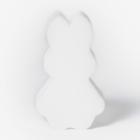 Губка для купания &laquo;Зверушки&raquo;, 14&times;9&times;4 см, сверхмягкий поролон, белая