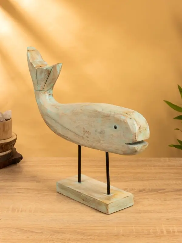 Сувенир "Кашалот" 9х36х43 см, дерево