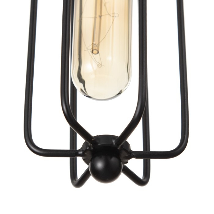 Светильник BayerLux 2099/1BK E27 40Вт черный 6х6х18-118 см