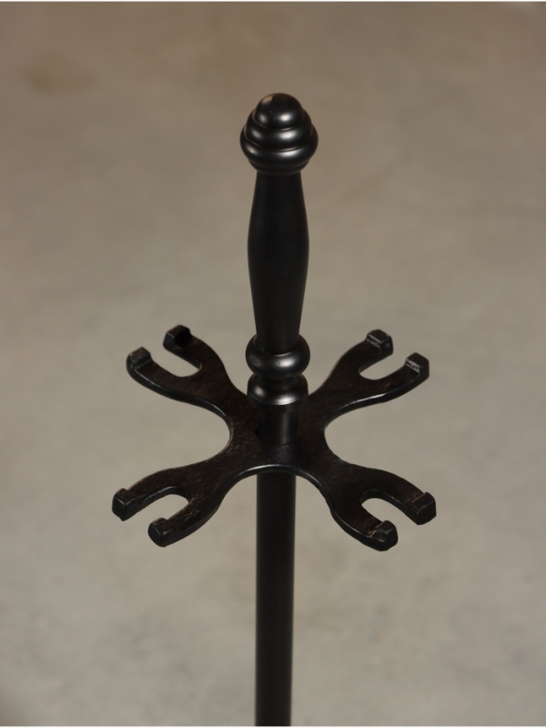 Каминный набор "Очаг" сталь, 4 предмета, 13х13х61 см