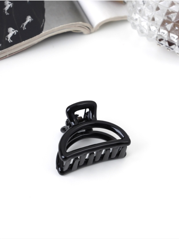 Набор для волос &laquo;Вивьен&raquo;, 4 резинки 5.5 см, краб 4 см, дуга, чёрный