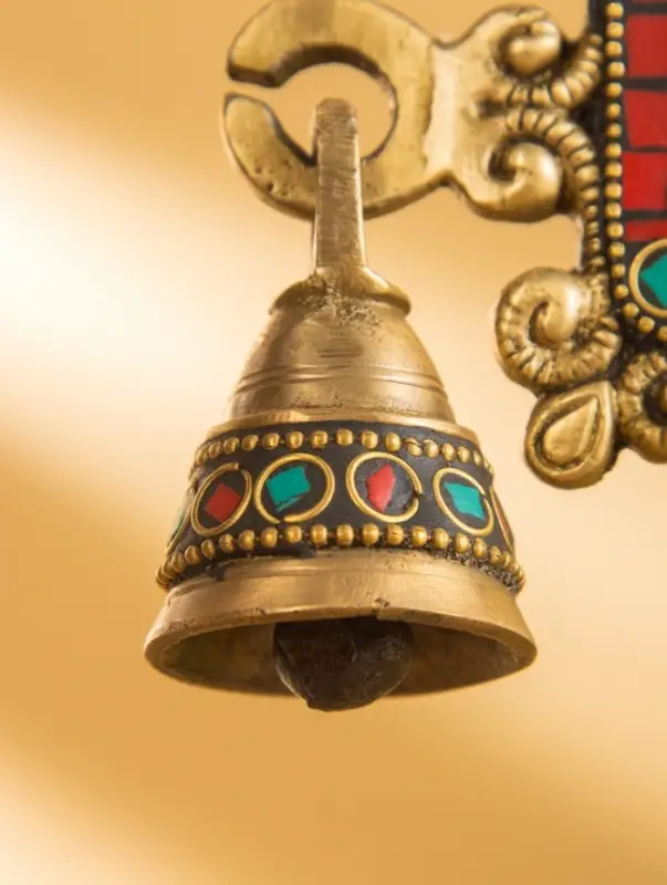 Сувенир подвеска "Ганеша" латунь 18,5х11 см