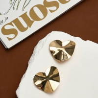 Клипсы &laquo;Тренд&raquo; сердечко, цвет золото