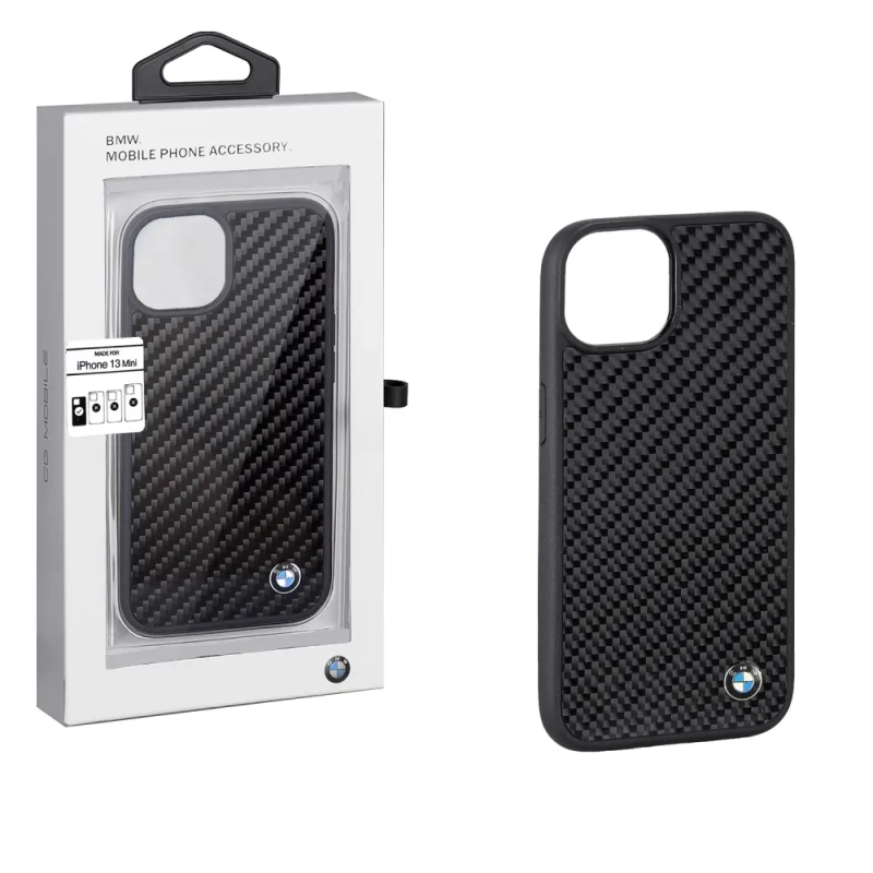 Чехол iPh 13 Mini BMW Carbbon
