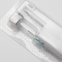 Пистолет одноразовый для пирсинга, серьга в комплекте &laquo;Сердце&raquo;, 4 мм, цвет серебро