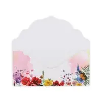 Конверт для денег &laquo;Расцветай&raquo;, акварельный картон, тиснение, конгрев 19 х 9 см